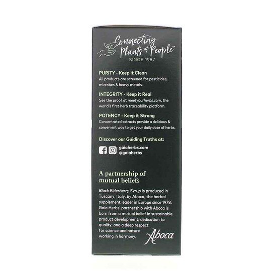 Black Elderberry Syrup Extra Strength, GH